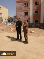 بازدید مدیرکل پشتیبانی و رفاه سازمان مرکزی و مدیرکل نوسازی از پردیس های استان مرکزی 9