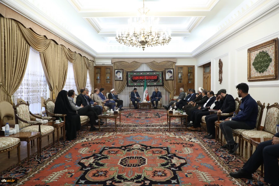 برگزاری جلسه هیات امنای دانشگاه فرهنگیان استان آذربایجان شرقی و دیدار با استاندار 19