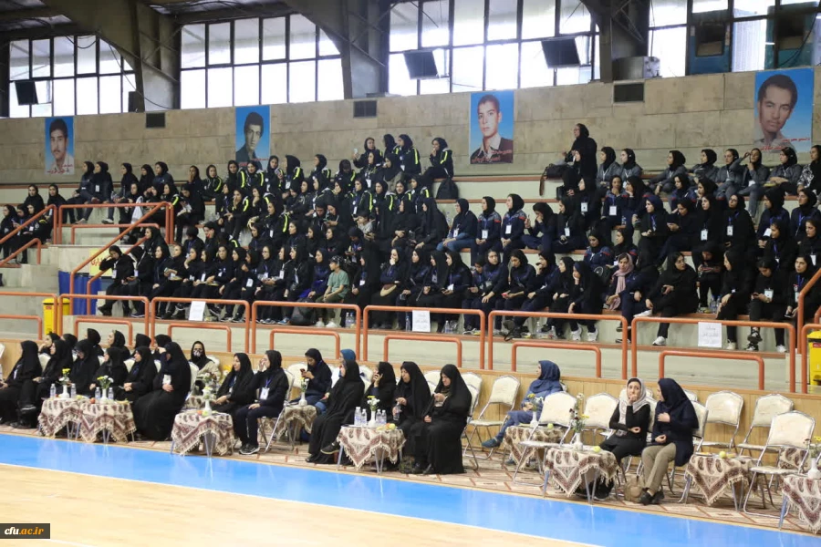 افتتاحیه بیست و چهارمین دوره المپیاد فرهنگی ورزشی دانشجومعلمان دانشگاه های فرهنگیان در بخش دختران 2