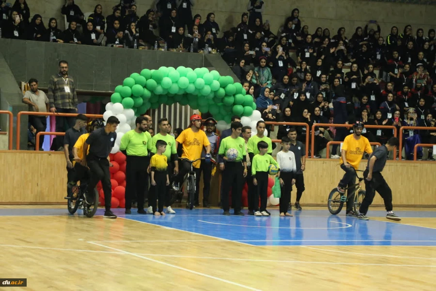 افتتاحیه بیست و چهارمین دوره المپیاد فرهنگی ورزشی دانشجومعلمان دانشگاه های فرهنگیان در بخش دختران 15