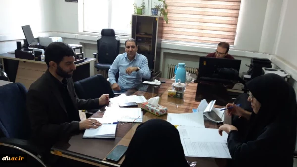 دومین جلسه کارگروه طراحی الگوی شایستگی مشاغل دانشگاه فرهنگیان برگزار شد 2