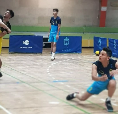 دومین برد شیرین تیم والیبال دانشجویان شاهد و ایثارگران دانشگاه فرهنگیان استان گلستان 4