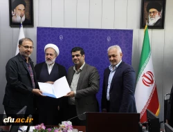 انتصاب مشاور سرپرست دانشگاه و مدیران کل امورمالی و پشتیبانی و رفاه کارکنان دانشگاه فرهنگیان 2