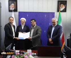 انتصاب مشاور سرپرست دانشگاه و مدیران کل امورمالی و پشتیبانی و رفاه کارکنان دانشگاه فرهنگیان 3