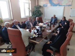 دیدار اعضای هیات موسسان کانون بازنشستگان با سرپرست دانشگاه فرهنگیان 2