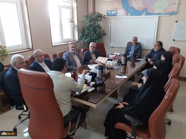 دیدار اعضای هیات موسسان کانون بازنشستگان با سرپرست دانشگاه فرهنگیان 2