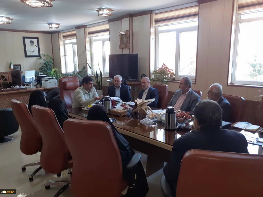 دیدار اعضای هیات موسسان کانون بازنشستگان با سرپرست دانشگاه فرهنگیان 4