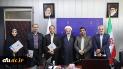 انتصاب مشاور سرپرست دانشگاه و مدیران کل امورمالی و پشتیبانی و رفاه کارکنان دانشگاه فرهنگیان 2