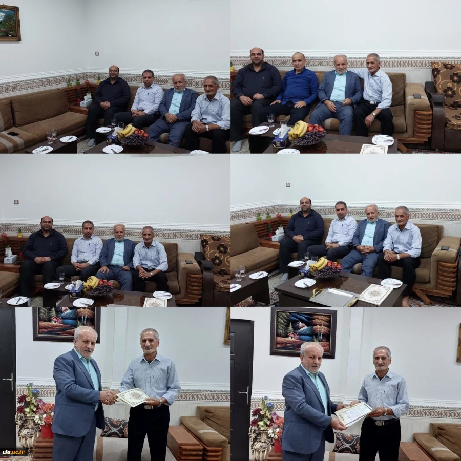 به مناسبت روز ورود آزادگان به میهن اسلامی انجام شد؛
دیدار هیات رئیسه دانشگاه فرهنگیان استان بوشهر با همکار بازنشسته آزاده 2