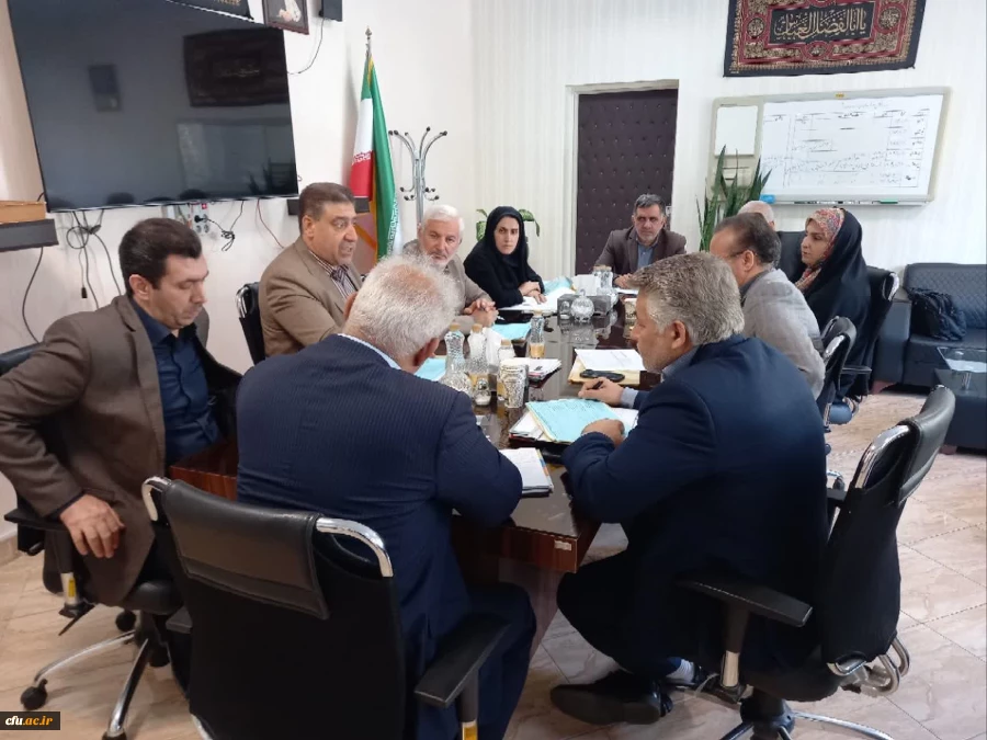 صد و پنجمین جلسه هیات اجرایی منابع انسانی دانشگاه فرهنگیان 5