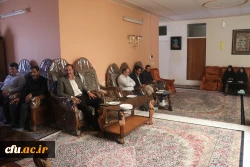 دیدار رئیس دانشگاه فرهنگیان کرمان با آزاده سرافراز دکتر حاج احمدصیفوری به مناسبت سالروز ورود آزادگان به میهن اسلامی 5