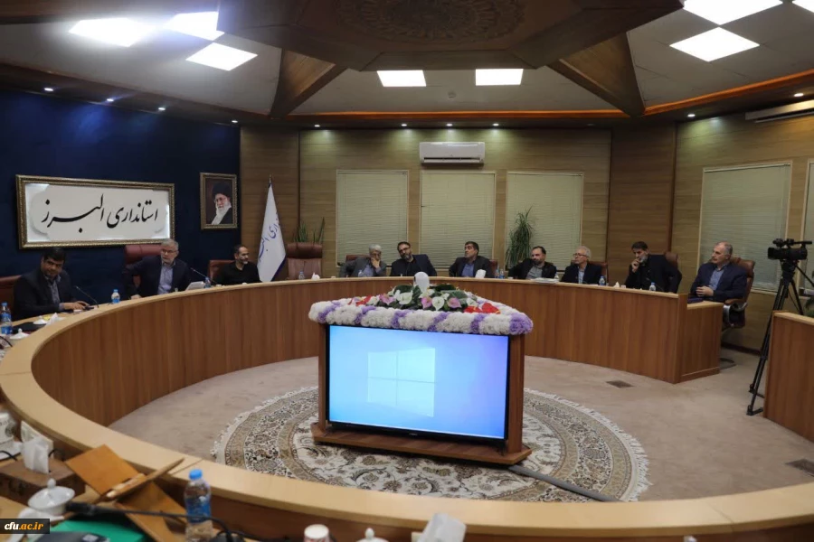 گزارش تصویری جلسه هیات امنای استان البرز با هئیت رییسه دانشگاه فرهنگیان 12