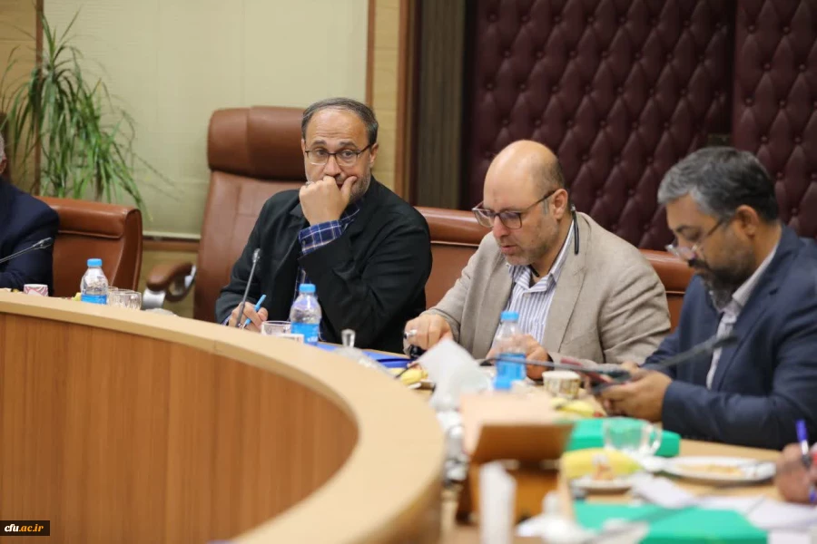 گزارش تصویری جلسه هیات امنای استان البرز با هئیت رییسه دانشگاه فرهنگیان 13