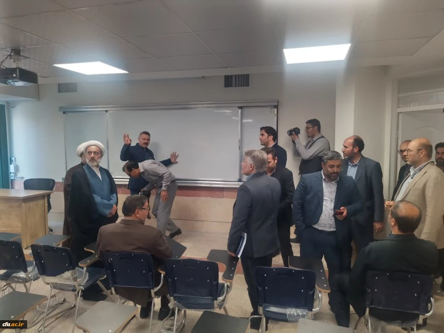 هیات رییسه دانشگاه فرهنگیان، با حضور در استان البرز، از پردیس های دانشگاه فرهنگیان این استان بازدید کردند. 9