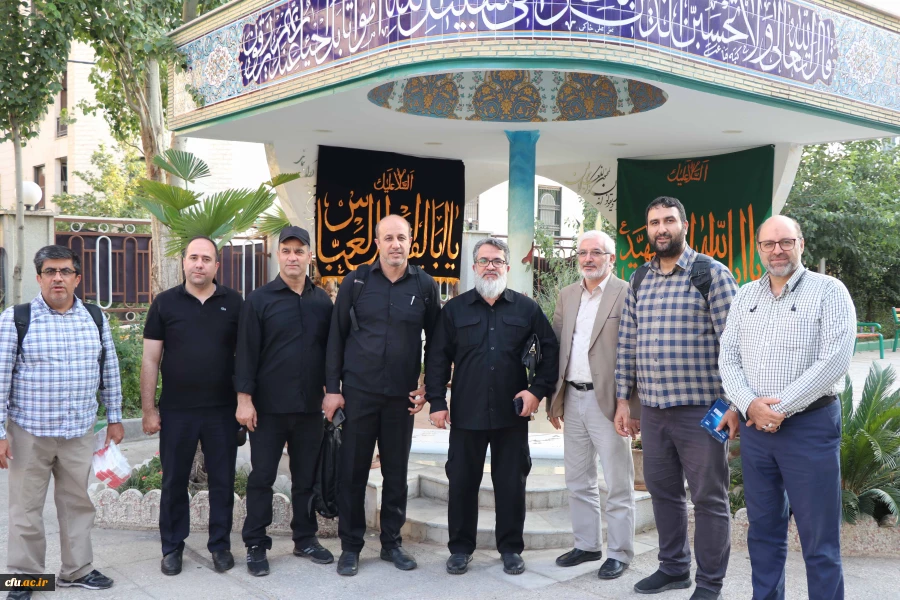 گزارش تصویری از روند برپایی مواکب دانشگاه فرهنگیان در عتبات عالیات (سری اول)