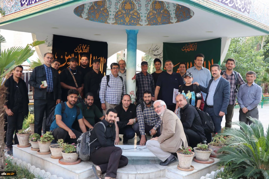 گزارش تصویری از روند برپایی مواکب دانشگاه فرهنگیان در عتبات عالیات (سری اول)