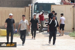 گزارش تصویری از روند برپایی مواکب دانشگاه فرهنگیان در عتبات عالیات (سری اول)