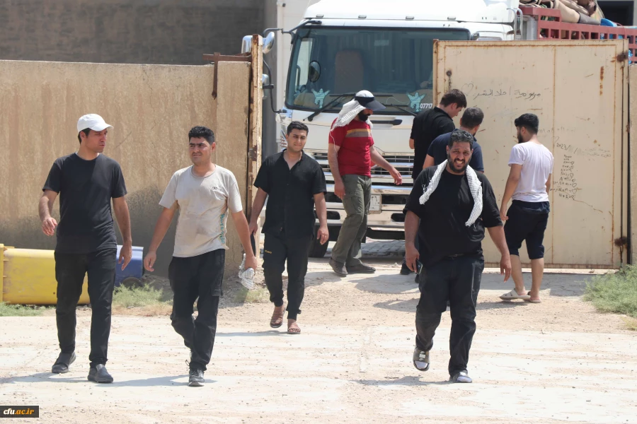 گزارش تصویری از روند برپایی مواکب دانشگاه فرهنگیان در عتبات عالیات (سری اول)