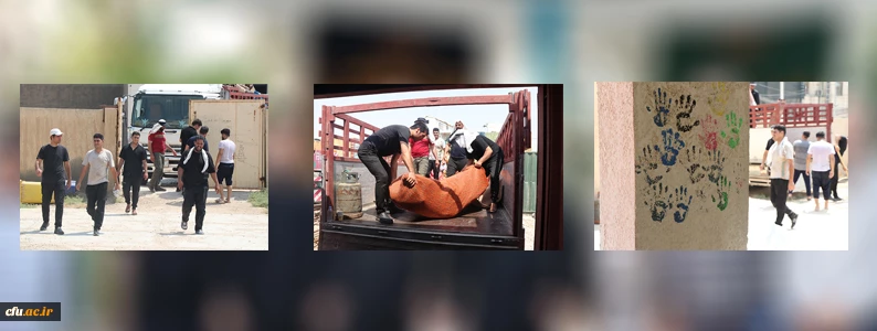 گزارش تصویری از روند برپایی مواکب دانشگاه فرهنگیان در عتبات عالیات (سری اول) 2