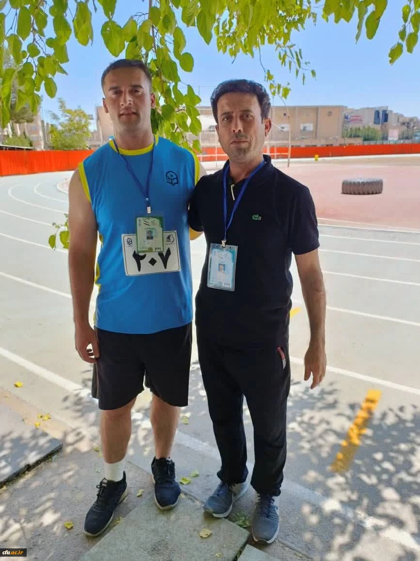 
 در المپیاد فرهنگی ورزشی دانشگاه فرهنگیان؛ دانشجومعلم بوشهری به مدال طلای ماده پرتاب وزنه رسید 2