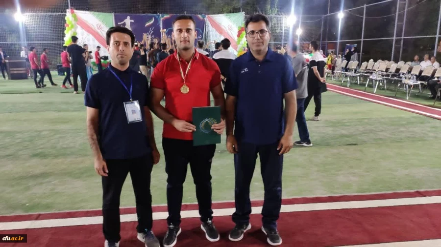
 در المپیاد فرهنگی ورزشی دانشگاه فرهنگیان؛ دانشجومعلم بوشهری به مدال طلای ماده پرتاب وزنه رسید 5