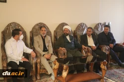دیدار رئیس دانشگاه فرهنگیان کرمان با آزاده سرافراز دکتر حاج احمدصیفوری به مناسبت سالروز ورود آزادگان به میهن اسلامی  2