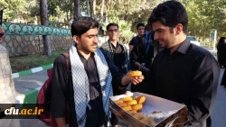   مراسم بدرقه کاروان راهیان اربعین حسینی دانشگاه فرهنگیان لرستان 11