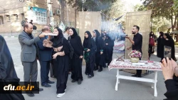   مراسم بدرقه کاروان راهیان اربعین حسینی دانشگاه فرهنگیان لرستان 14