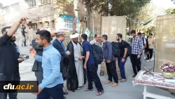   مراسم بدرقه کاروان راهیان اربعین حسینی دانشگاه فرهنگیان لرستان 17