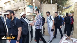   مراسم بدرقه کاروان راهیان اربعین حسینی دانشگاه فرهنگیان لرستان 18