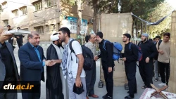   مراسم بدرقه کاروان راهیان اربعین حسینی دانشگاه فرهنگیان لرستان 19