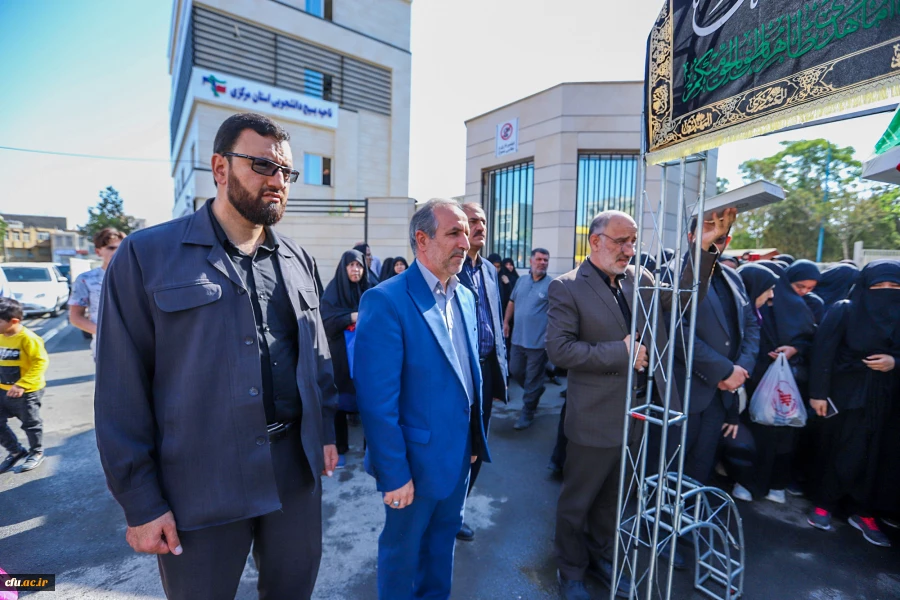 اعزام کاروان دانشجویی دانشگاه فرهنگیان استان مرکزی به مراسم پیاده روی اربعین حسینی
 2