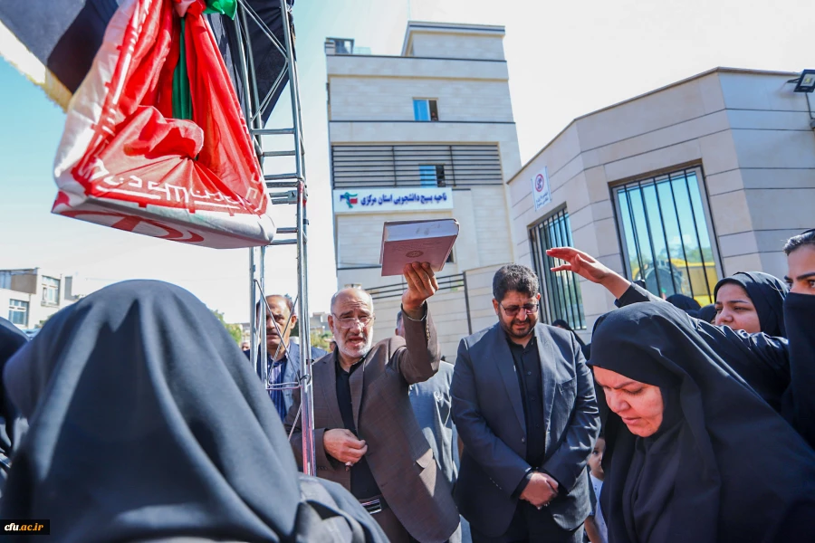 اعزام کاروان دانشجویی دانشگاه فرهنگیان استان مرکزی به مراسم پیاده روی اربعین حسینی
 3