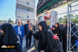 اعزام کاروان دانشجویی دانشگاه فرهنگیان استان مرکزی به مراسم پیاده روی اربعین حسینی
 4