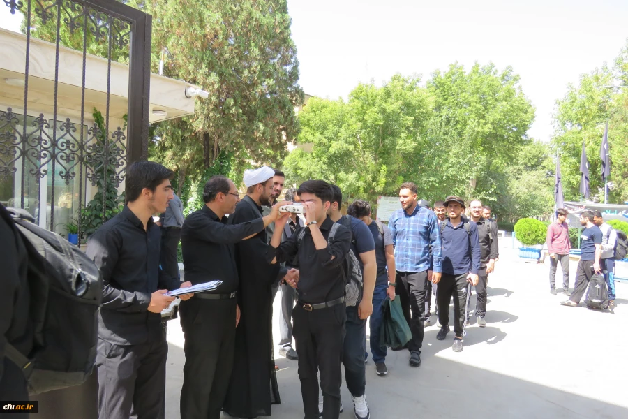 اعزام کاروان دانشجویی دانشگاه فرهنگیان استان مرکزی به مراسم پیاده روی اربعین حسینی
 3