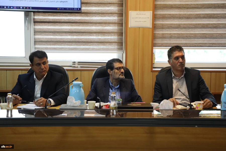     برگزاری  شصت و هفتمین جلسه شورای پژوهش و فناوری دانشگاه فرهنگیان 4