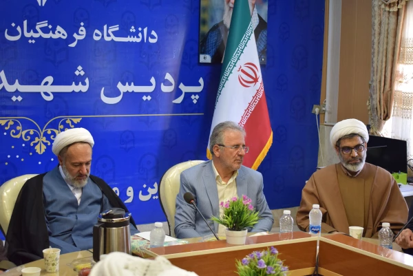 آیین تکریم و معارفه مسئول دفتر نهاد نمایندگی مقام معظم رهبری دانشگاه فرهنگیان استان کرمانشاه 12