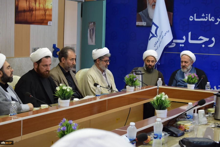 آیین تکریم و معارفه مسئول دفتر نهاد نمایندگی مقام معظم رهبری دانشگاه فرهنگیان استان کرمانشاه 13