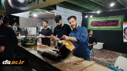 بازدید سرپرست و مسئول نهاد نمایندگی مقام معظم رهبری در سازمان مرکزی دانشگاه فرهنگیان از موکب شهدای تربیت معلم کرمانشاه 3