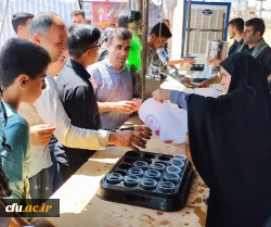 برپایی موکب شهدای تربیت معلم دانشگاه فرهنگیان کرمانشاه

 13