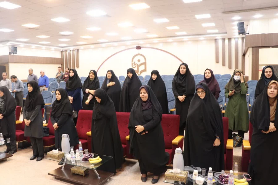 مراسم تکریم و معارفه سرپرست پردیس حضرت فاطمه الزهرا(س)و مرکز شهیدرجایی اصفهان 2