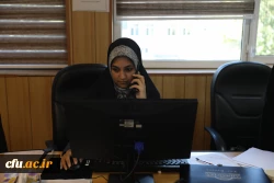 بازدید سرپرست دانشگاه فرهنگیان از سایت پاسخگویی به سوالات فرآیند مصاحبه ارزیابی توانایی علمی متقاضیان 3