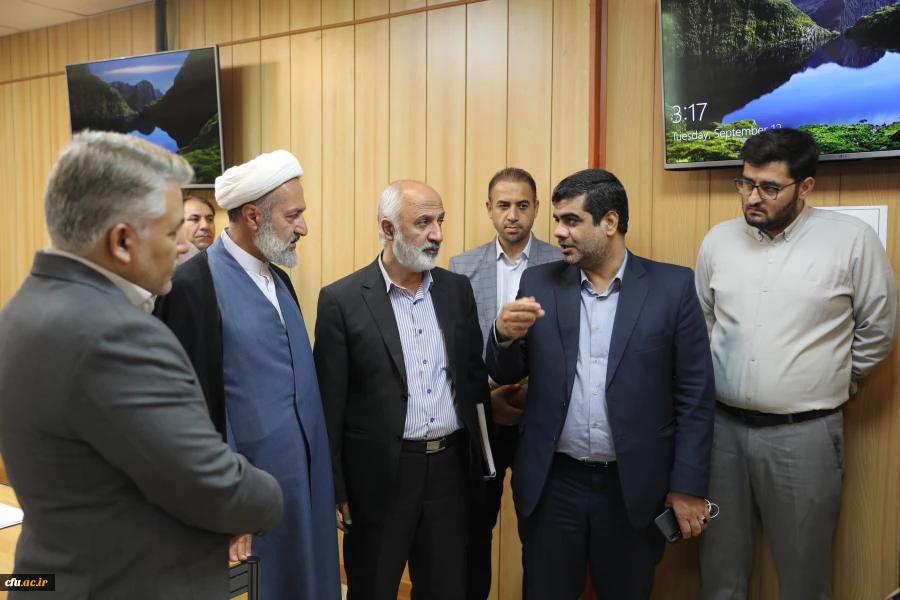 بازدید سرپرست دانشگاه فرهنگیان از سایت پاسخگویی به سوالات فرآیند مصاحبه ارزیابی توانایی علمی متقاضیان 4