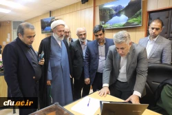 بازدید سرپرست دانشگاه فرهنگیان از سایت پاسخگویی به سوالات فرآیند مصاحبه ارزیابی توانایی علمی متقاضیان 7