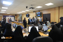 بازدید سرپرست دانشگاه فرهنگیان از سایت پاسخگویی به سوالات فرآیند مصاحبه ارزیابی توانایی علمی متقاضیان 9