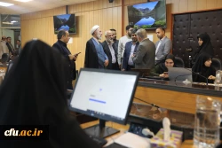 بازدید سرپرست دانشگاه فرهنگیان از سایت پاسخگویی به سوالات فرآیند مصاحبه ارزیابی توانایی علمی متقاضیان 10