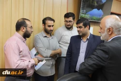 بازدید سرپرست دانشگاه فرهنگیان از سایت پاسخگویی به سوالات فرآیند مصاحبه ارزیابی توانایی علمی متقاضیان 14