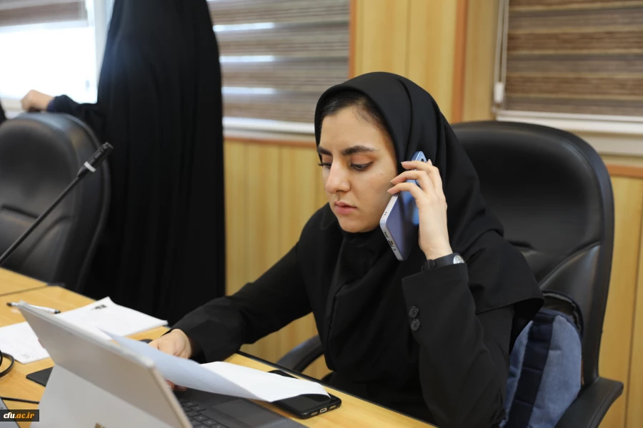 بازدید سرپرست دانشگاه فرهنگیان از سایت پاسخگویی به سوالات فرآیند مصاحبه ارزیابی توانایی علمی متقاضیان 15