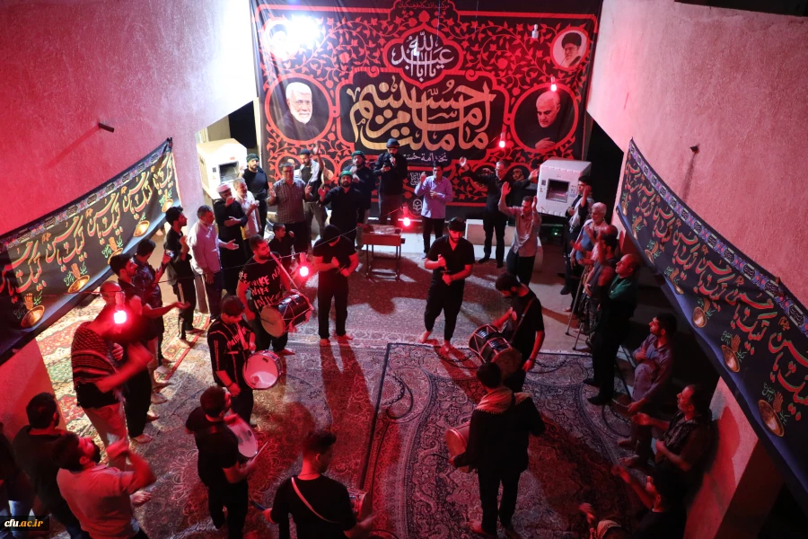 خادمان و زائران موکب دانشگاه فرهنگیان در کربلا