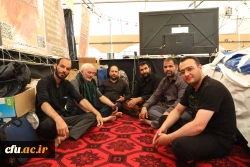 خادمان و زائران موکب دانشگاه فرهنگیان در کربلا